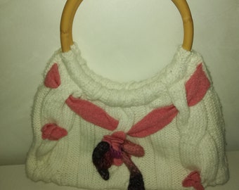 wool handbag