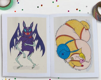 Adventure Time Art Zine. Original Illustrations Sketchbook Finn Adventure Time Art Zine. Original Illustrations Sketchbook Finn