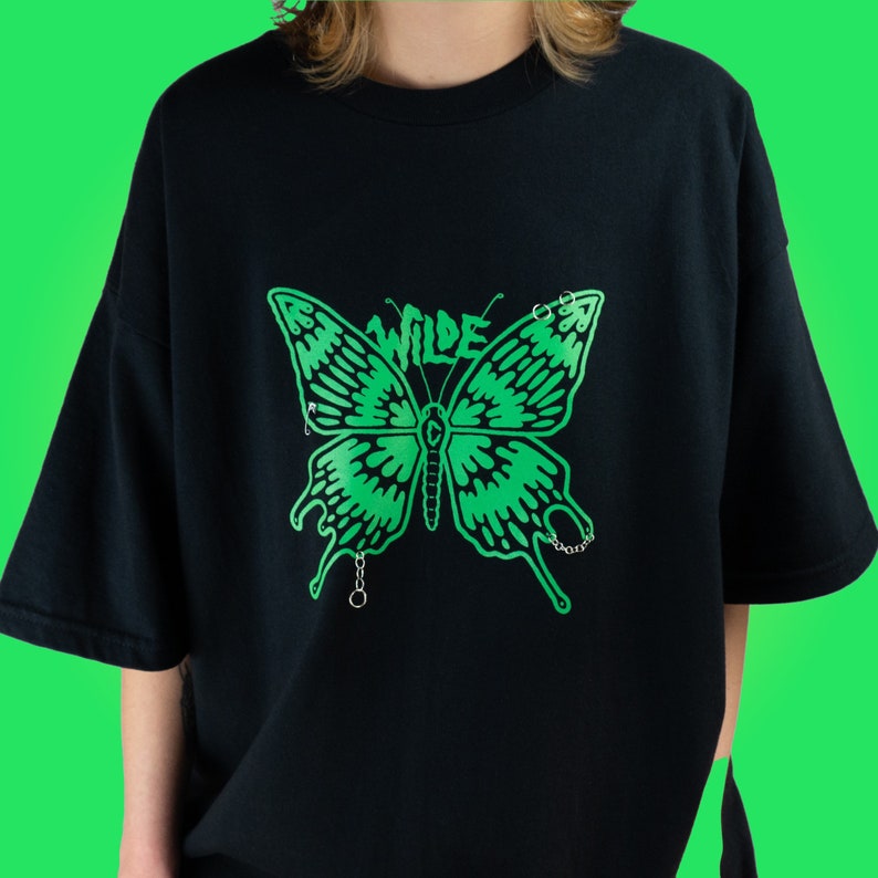 Wilde Butterfly T-shirt black image 2