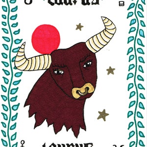 Taurus Glossy Print