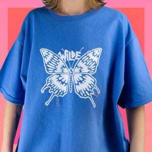 Wilde Butterfly T-shirt blue image 2