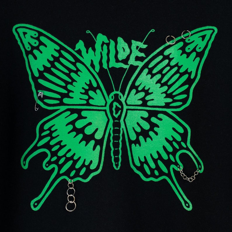 Wilde Butterfly T-shirt black image 3