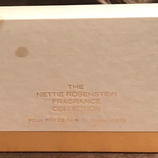 The Nettie Rosenstein Fragrance Collection:  Tianne, Odalisque, Fleurs d'Elle, Mlle Ghe
