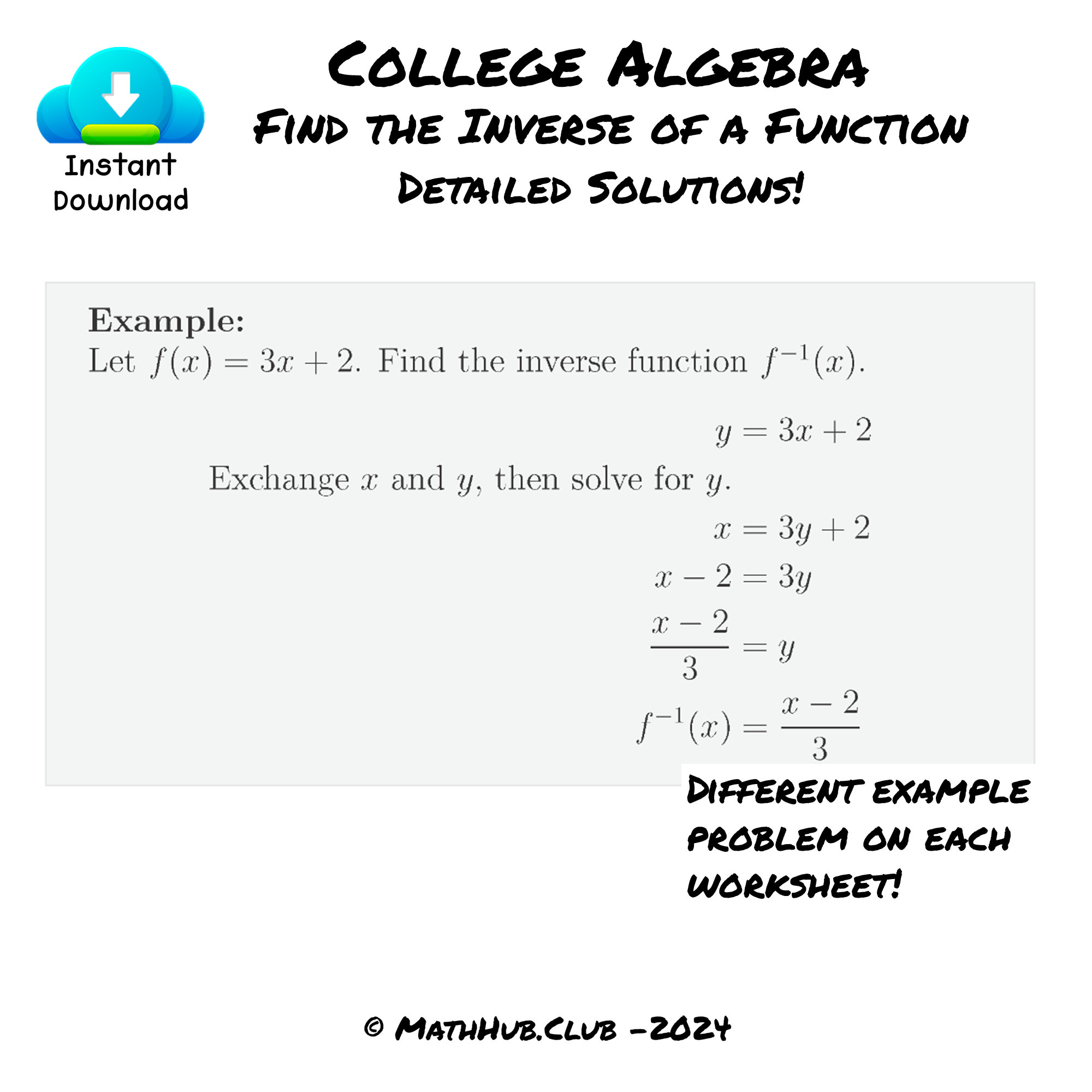 Simply explained: Fun Multi-Step Equations Worksheets for Kids: Learn and  Solve with Examples! (Arithmetic) - Knowunity, image size:2000x2000