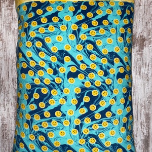 Pillowcase, Smiley Face, Smiley Face pillowcase, smiley faces, fun gifts to give, flannel pillowcase, smiley face bedding,