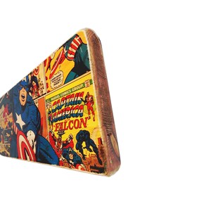 Captain America-print - cartoon - stripboek - cadeau voor jongen verjaardag