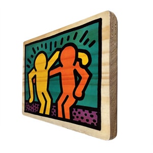 Keith Haring print - gay - graffiti - gift for birthday - christmas - gay art - LGBT-  poster
