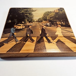 Los Beatles - Láminas de los Beatles - Portadas de los Beatles - Abbey Road - John Lennon - Paul McCARTNEY