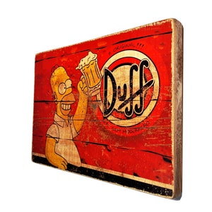 Simpsons Homer impressie - kartel - arte cómico - regalo