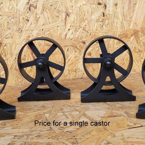 Metal Wheel for Industrial Furniture Furniture Wheel Vintage Etsy