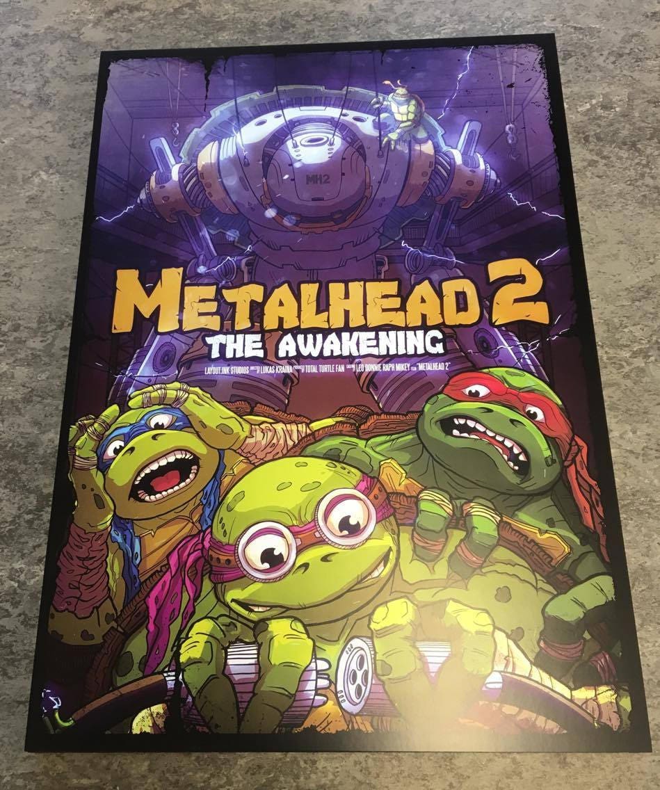 Premium Quality Ninja Turtles A3 Poster/ Art Print - Limited Edition of ...