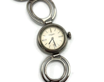 835 Silver Wrist Watch Handwinder, Women’s Watch, Lincoln, 17 Rubis