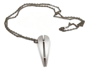 Newbridge Silverware Modernist Necklace, Abstract Design