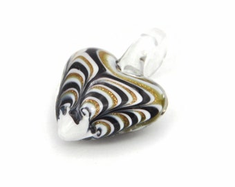 Murano Glass Heart Pendant