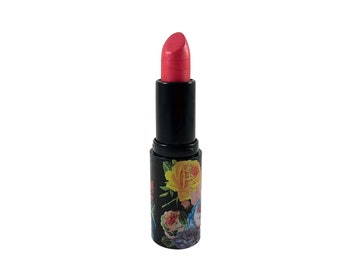 Rossetto vegano rosa acceso, trucco minerale biologico non nano