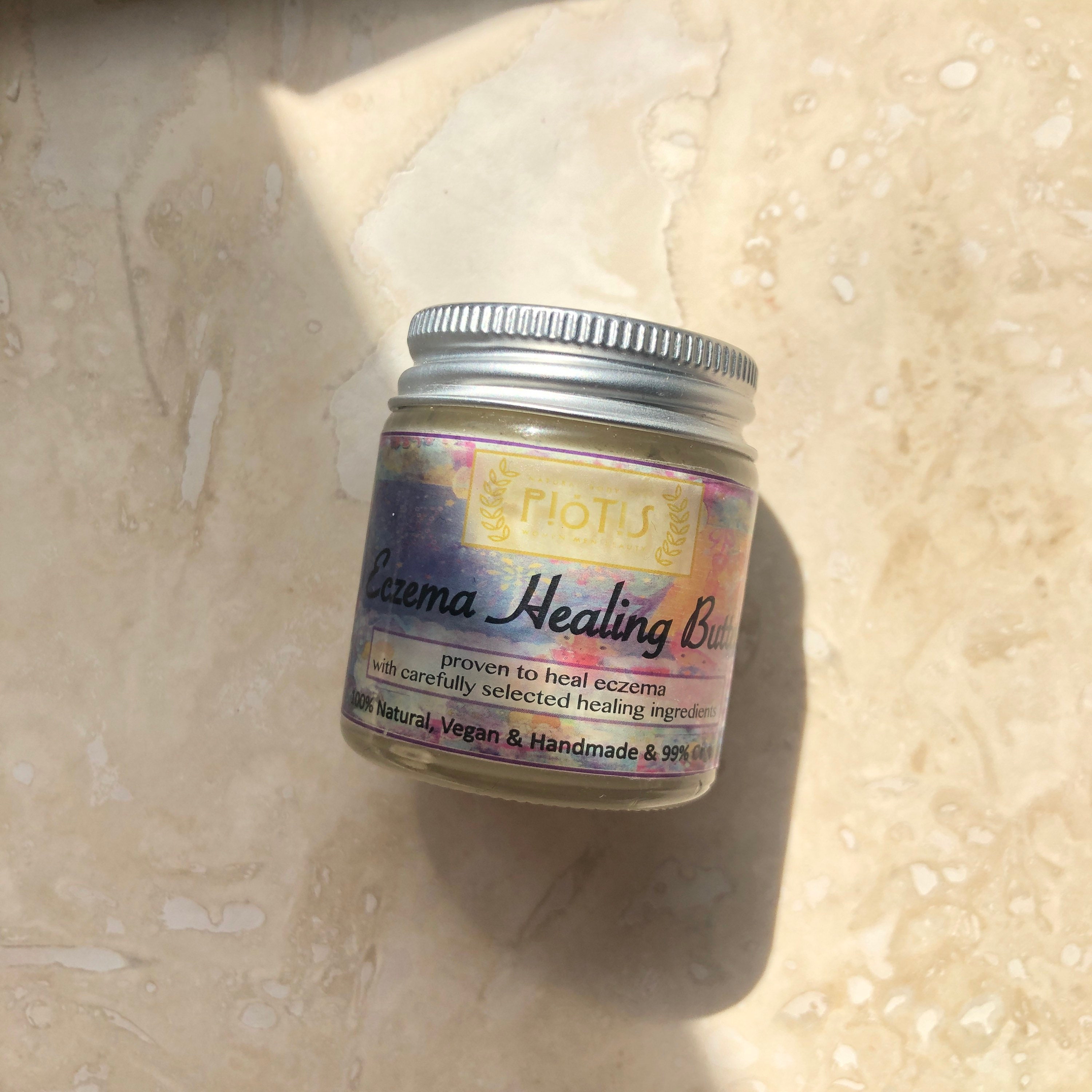 Eczema cream vegan eczema cream organic eczema dry skin Etsy