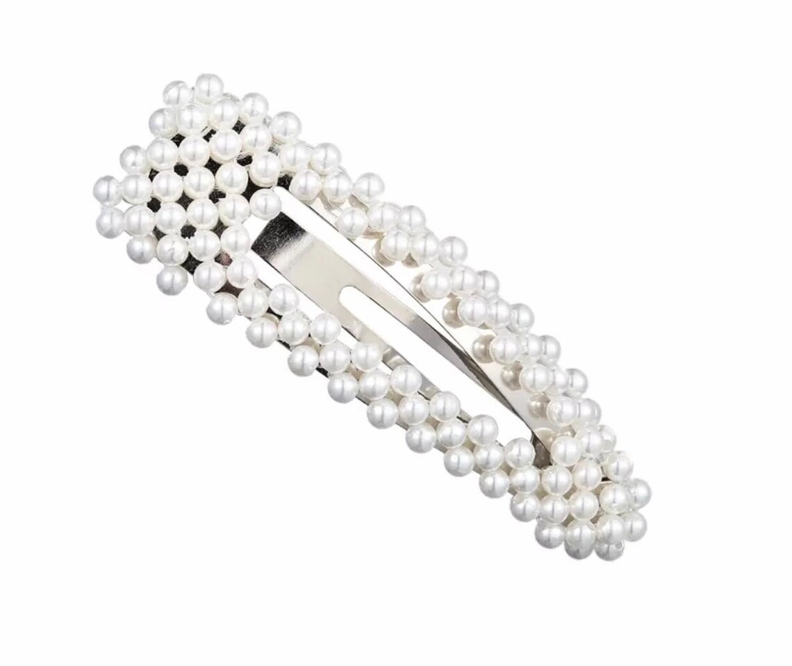 Pearl Hair Clip Pearl Hair Pin Hair Accessories Pearl Etsy