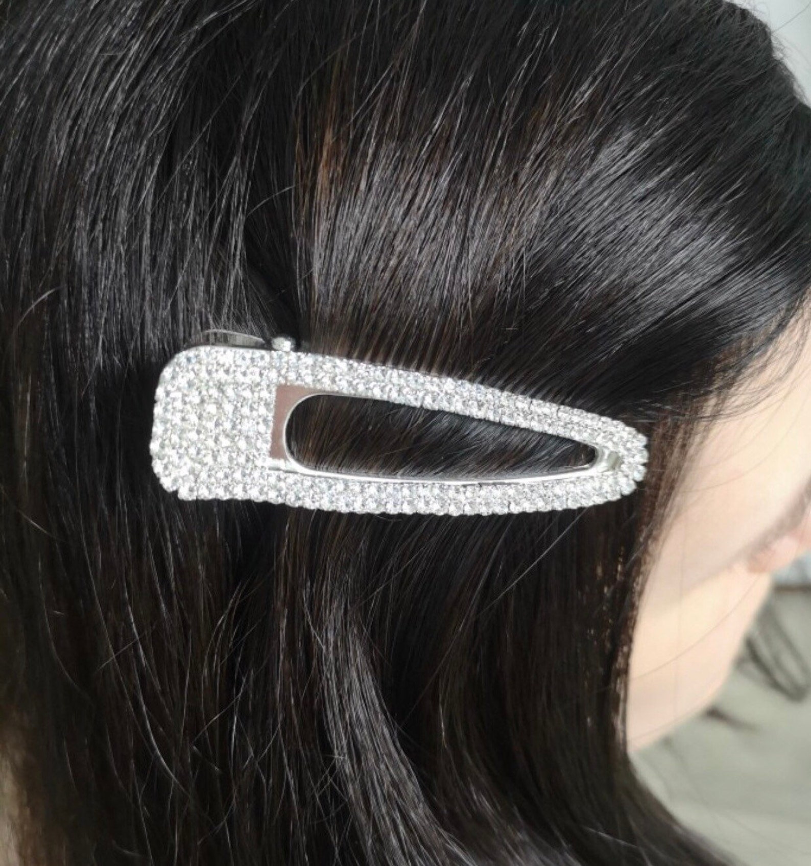 Hair Pin Rhinestone Hair Pin Rhinestone Accessories Hair Etsy