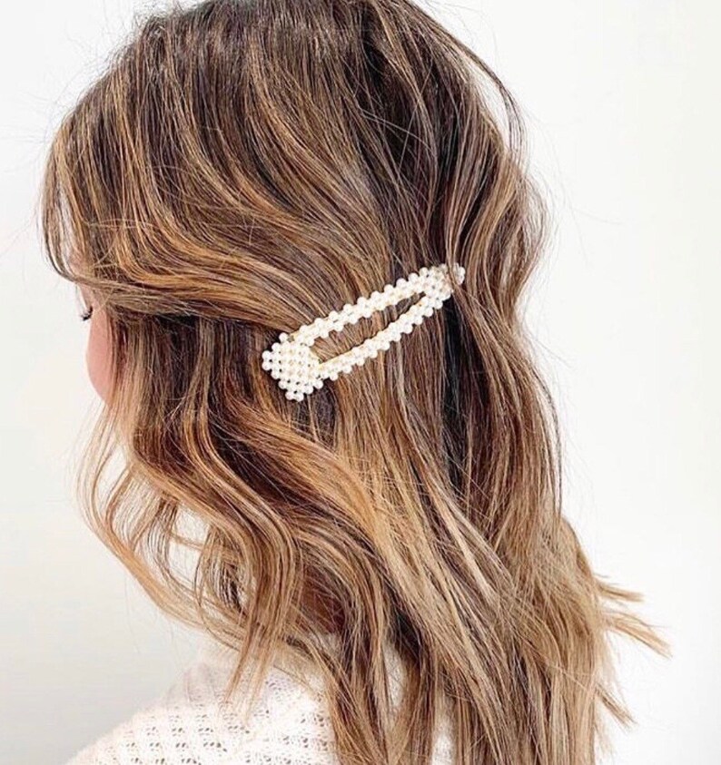 Pearl Hair Accessories Pearl Hair Pin Pearl Hair Clip Hair Etsy