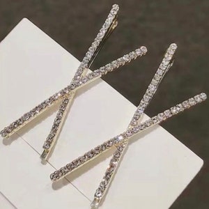 Rhinestone Hair Clip, Rhinestone Hair Pin, Rhinestone Accessories, Hair Clip, Hair Clip Women, Rhinestone Barrette, Hair Accessories, Hair