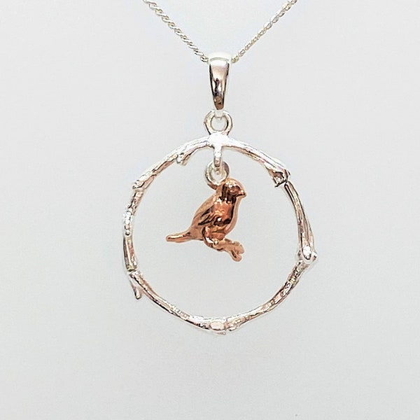 Stunning Darcie Bird Pendant and Chain