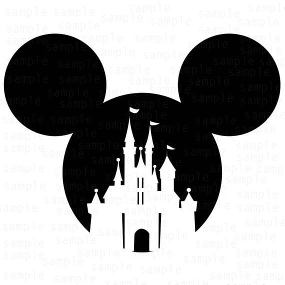 Download Mickey Castle Disney SVG Mickey castle svg download files ...