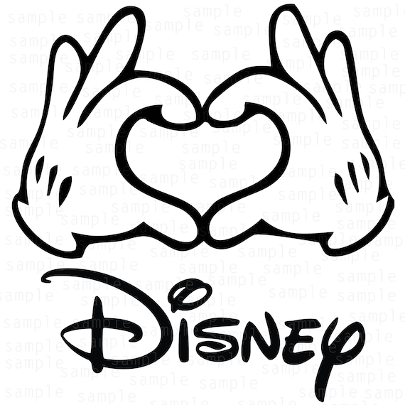 Download Hands Mickey Disney Hearts SVG Mickey svg download files ...