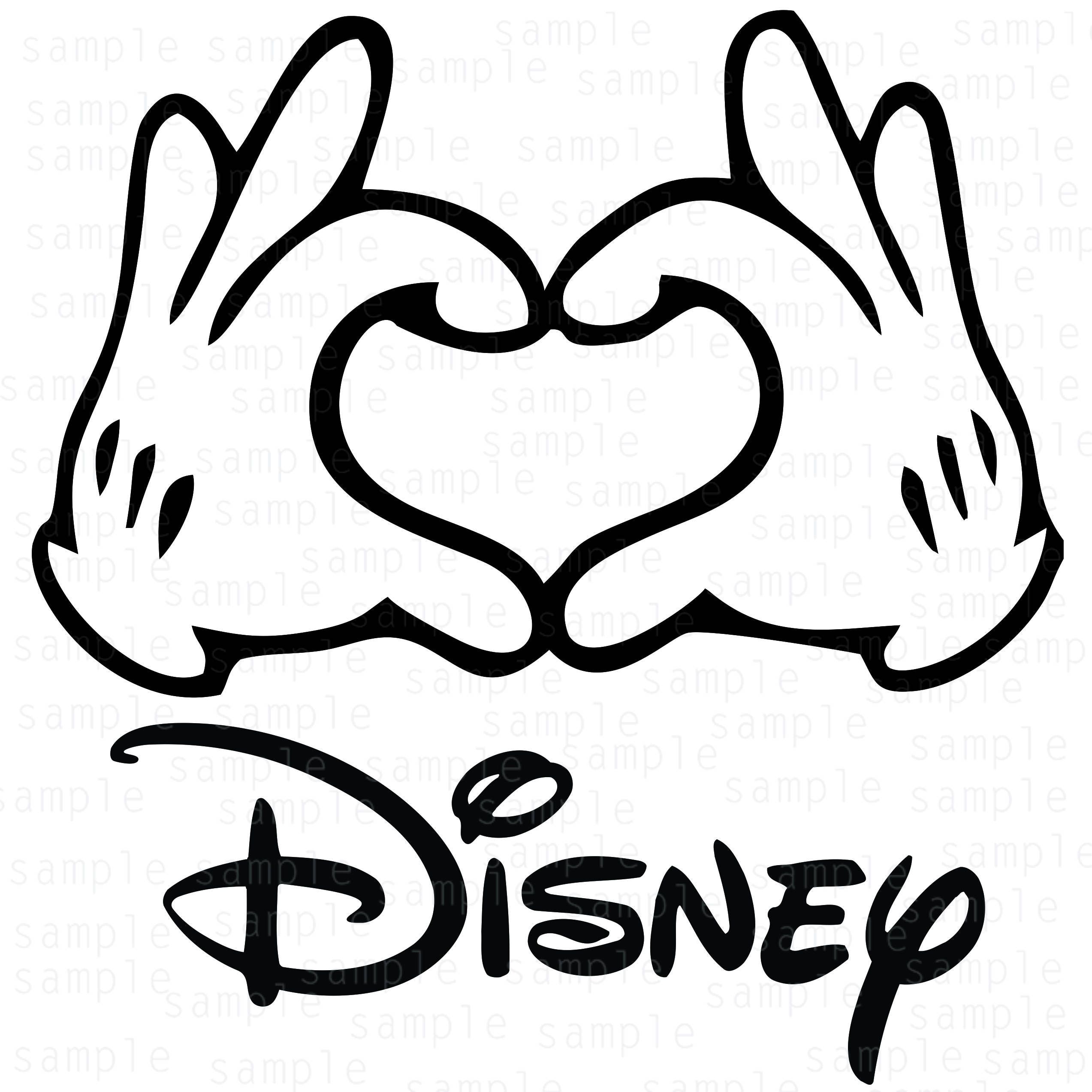 Download Hands Mickey Disney Hearts SVG Mickey svg download files ...