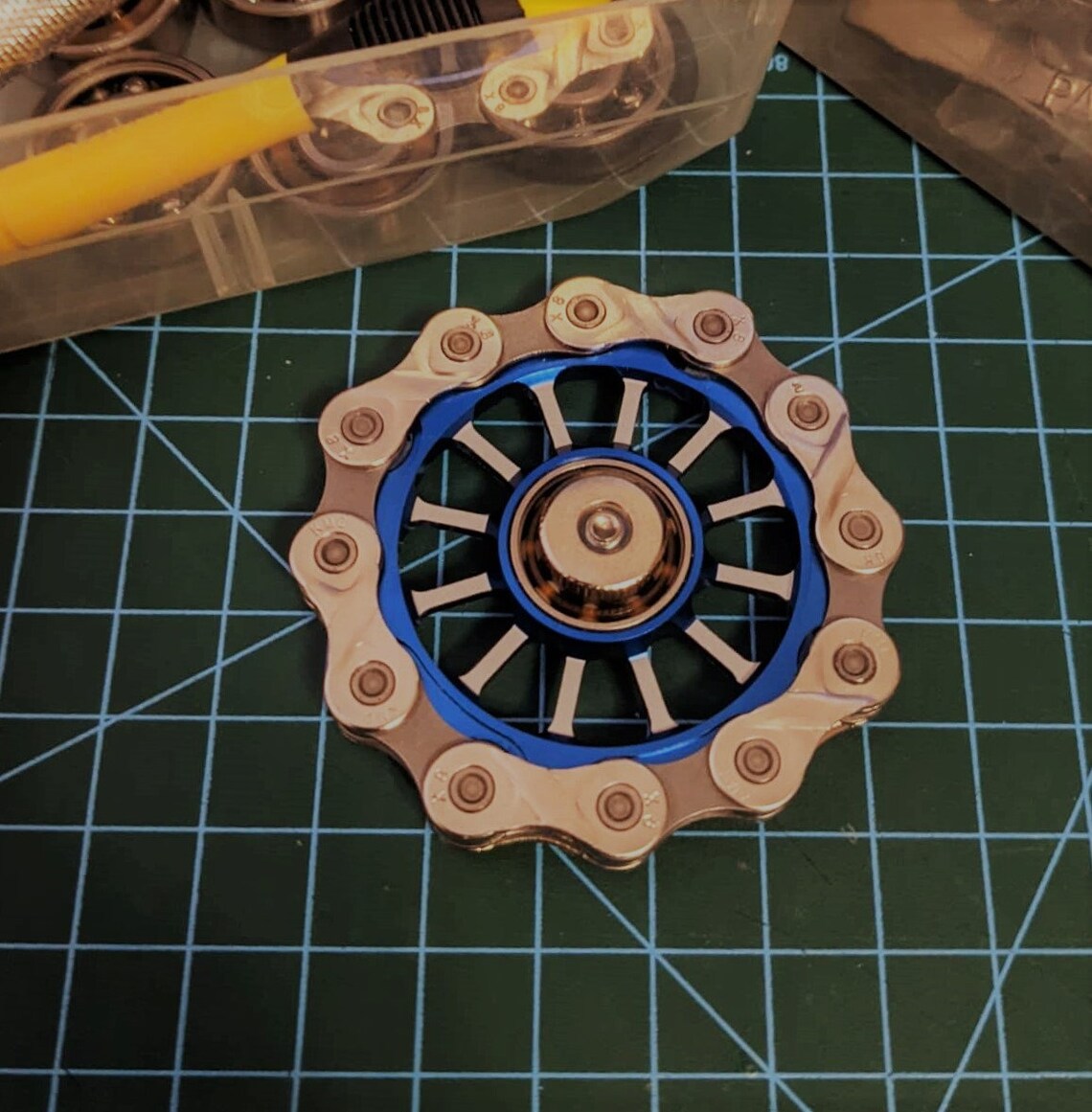 Limited Quantity The Sprocket IV Bike Chain Fidget Spinner Etsy