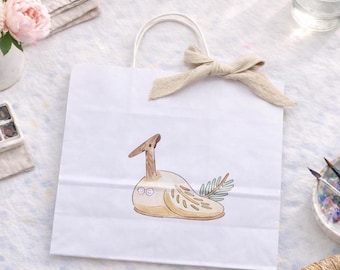 Bolsa de regalo Bluey - Pájaro de palo de playa