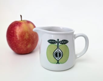 POMONA apple Arabia Finland creamer, jug - design Raija Uosikkinen - Scandinavian vintage