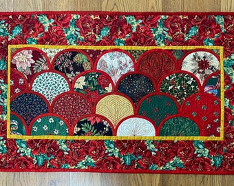 Quilt, Christmas, Table Topper, Table Runner, Throw