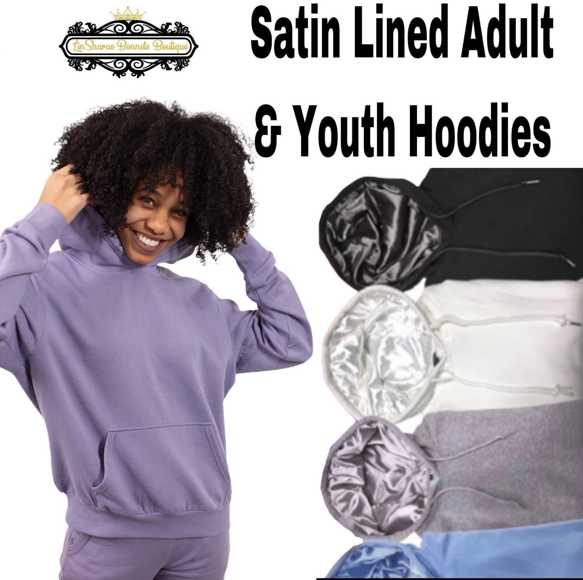 Satin Lined Hoodies