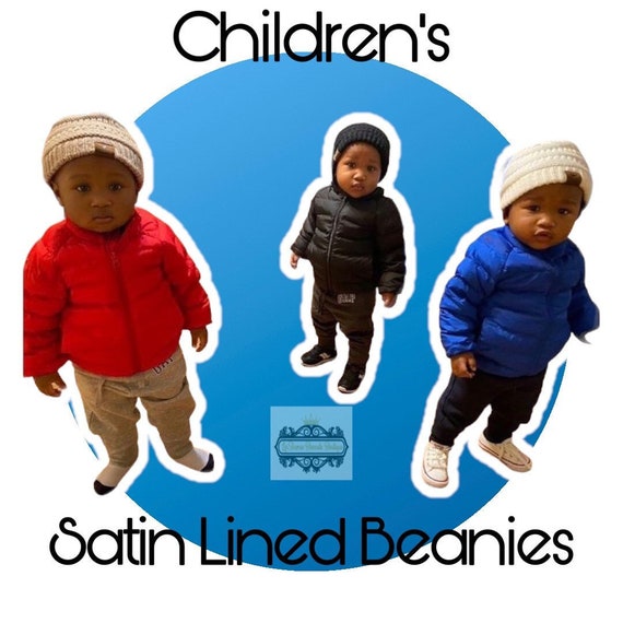 satin lined winter hats for toddlers