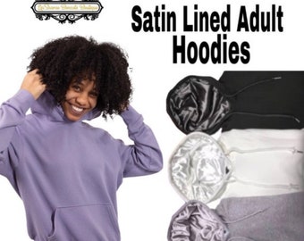 Satin Lined Hat Hoodies | Hoodies | Pullover Hoodies | Satin line Hoodies