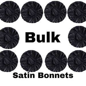 Adjustable | Bulk Bonnets | Bulk Bonnets| Satin Bonnet | Bulk Orders | Satin Bulk Bonnets | Wig Bonnets