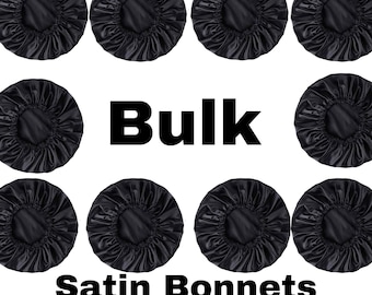Adjustable | Bulk Bonnets | Bulk Bonnets| Satin Bonnet | Bulk Orders | Satin Bulk Bonnets | Wig Bonnets