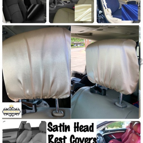 Car Headrest Cover Etsy