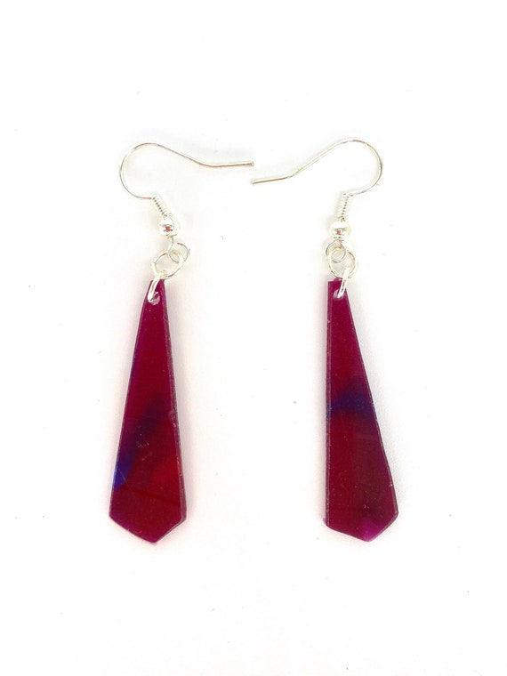 Unique Statement Upcycled Vinyl Record Jewellery - Nothing New by Ruthie Ru