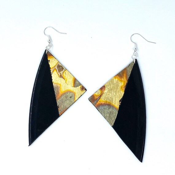 Upcycled Vinyl Record Jewellery