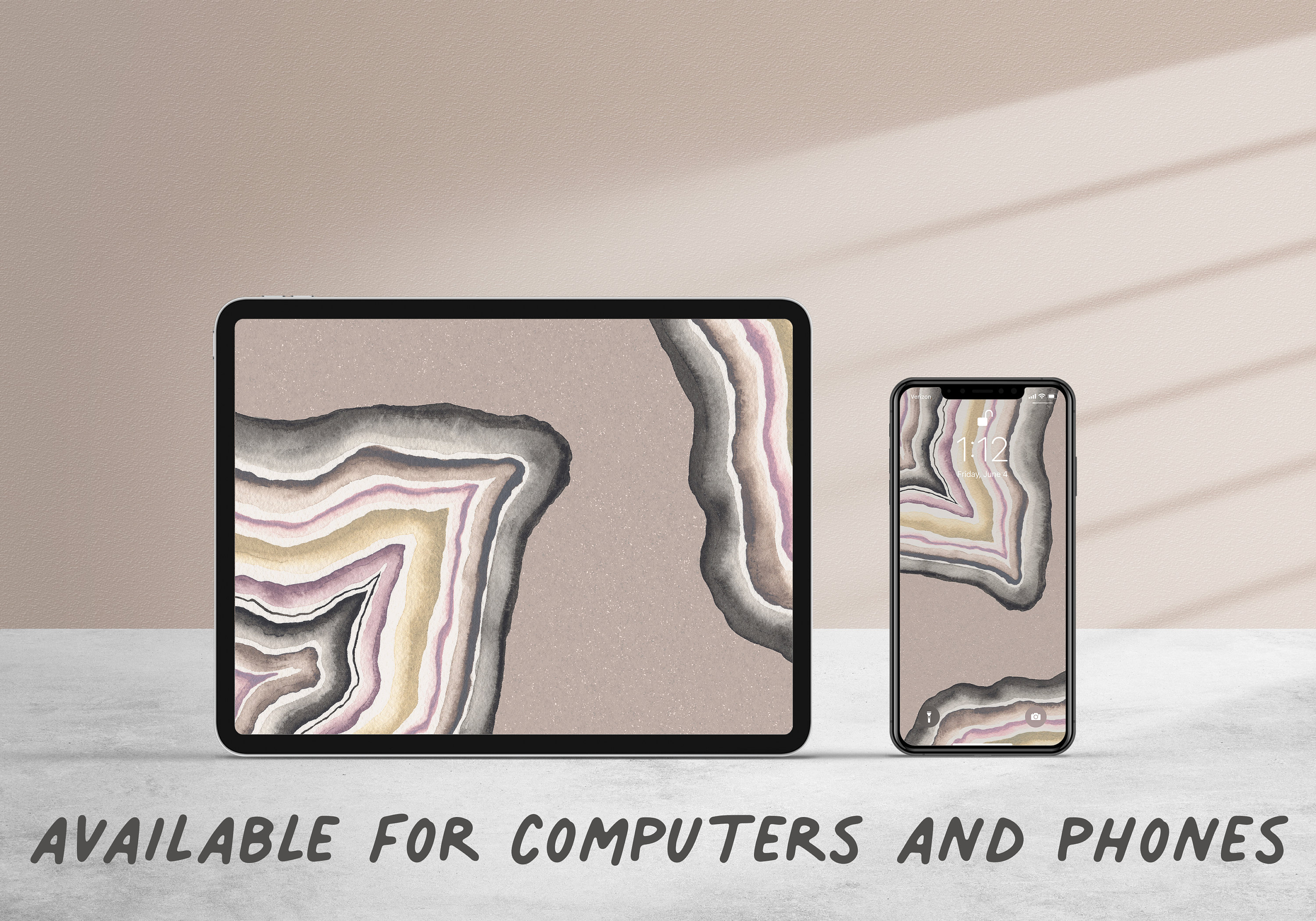 Neutral Toned Geode Desktop Wallpaper - Etsy New Zealand Neutral Toned Geode Desktop Wallpaper - Etsy New Zealand