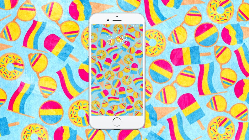 Pansexual Pride Collage Wallpaper PRIDE 2020 | Etsy