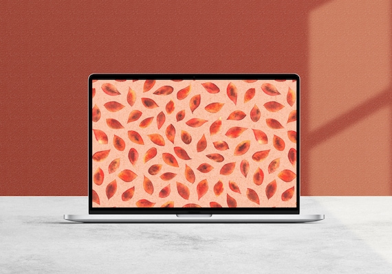 Autumn Leaves Desktop Wallpaper Etsy Autumn Leaves Desktop Wallpaper Etsy