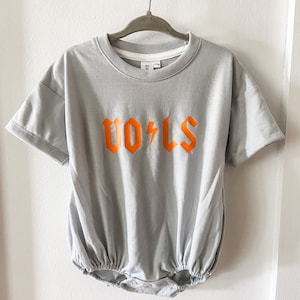 Oversized Tshirt Bubble Romper - Tennessee Vols - Multiple Designs