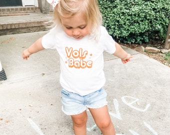 Toddler Tshirt / Infant Onesie - Vols Babe - Tennessee - SCREENPRINTED