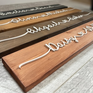 Personalized Couple Name Sign, Valentines Day Gift, Wedding Gift, Couples Gift, Custom Name Sign, Lovers sign, Boyfriend Girlfriend Gift