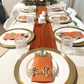 Custom Thanksgiving Place cards, Thankful Place Cards, Personalized Dinner Place Setting, Fall Table Decor, Thankful Grateful Blessed