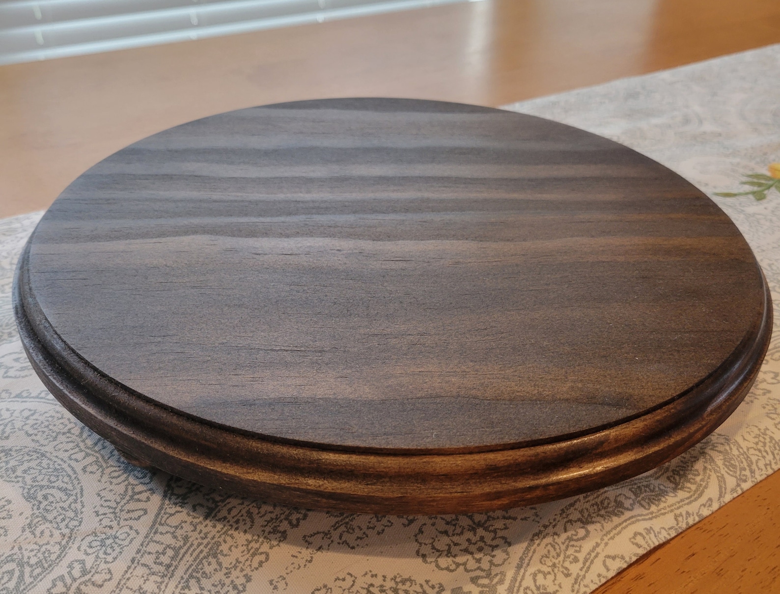 Round Wood Riser Kitchen Riser Home Display Riser Etsy