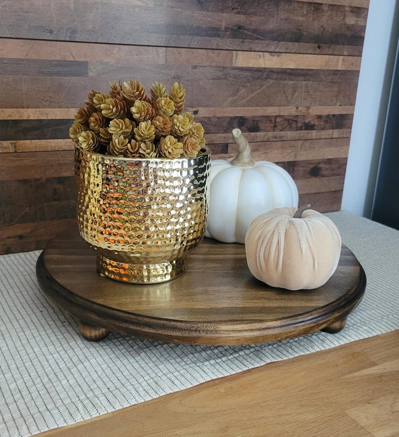Round Christmas Tree Riser Round Wood Riser - NEW Custom Sizes 14