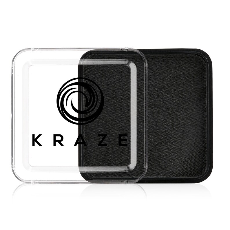 Kraze FX Black Face Paint, Black Face & Body Paint, Black Face Paint
